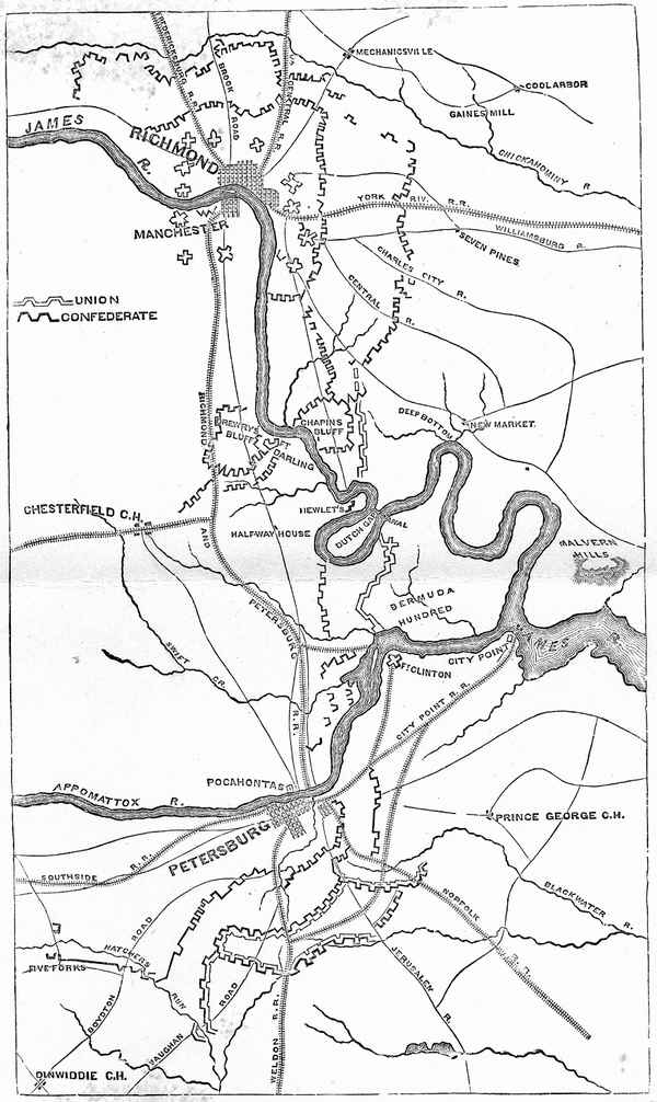 DEFENCES OF RICHMOND AND PETERSBURG