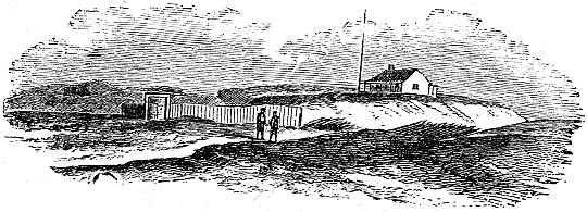 Fort Wagner at point of assault