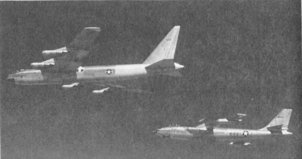 Boeing B-52 and B-47