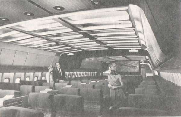 Interior view, Lockheed Tristar