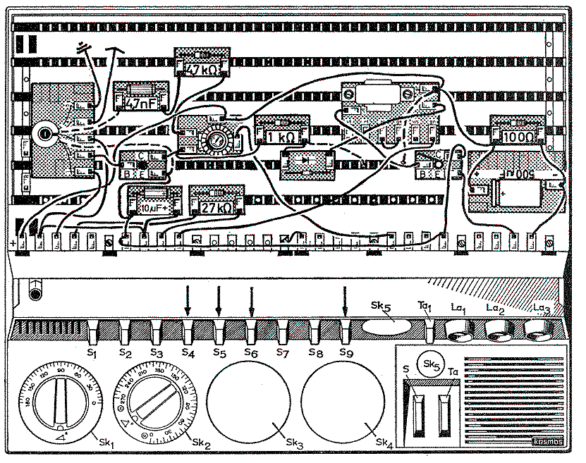 Aufbauzeichnung zu Abb. 100