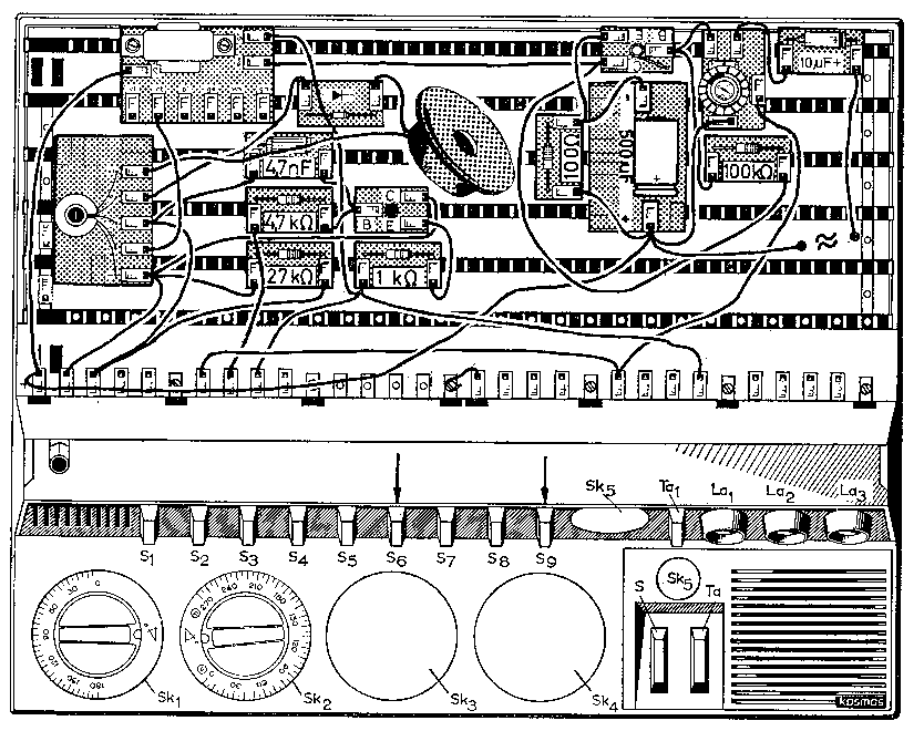 Aufbauzeichnung zu Abb. 106