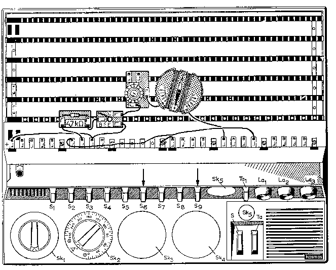 Aufbauzeichnung zu Abb. 112