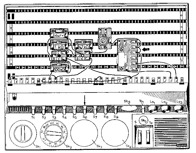 Aufbauzeichnung zu Abb. 126