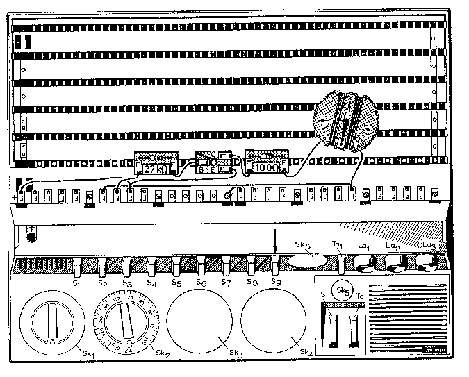 Aufbauzeichnung zu Abb. 132