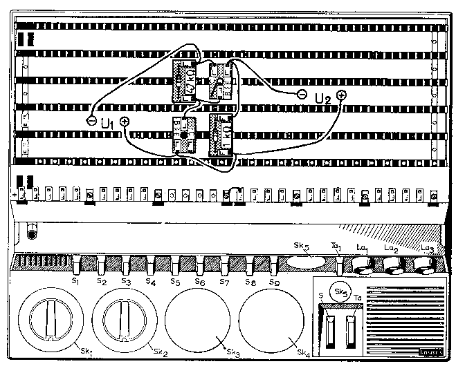 Aufbauzeichnung zu Abb. 136