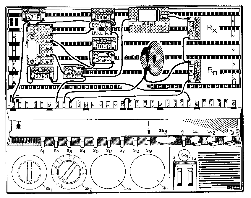 Aufbauzeichnung zu Abb. 150