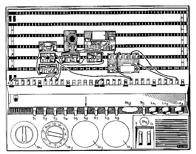 Aufbauzeichnung zu Abb. 167