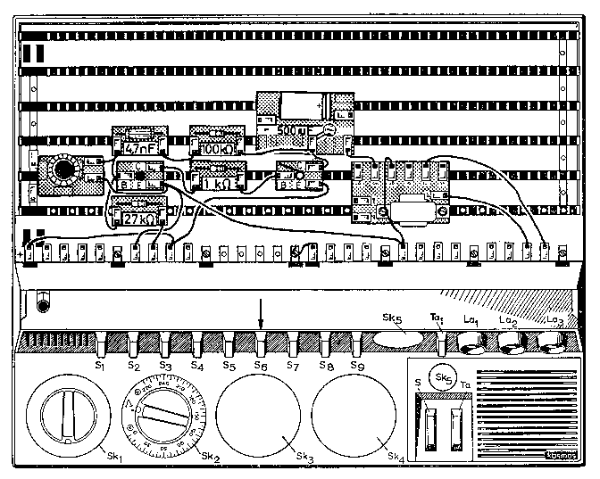 Aufbauzeichnung zu Abb. 169