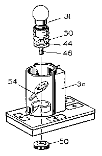 Einbau der Glühlampe in das LDR-Gehäuse