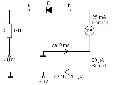 Schaltung zu Aufbauzeichnung Abb. 25, aber mit Ultron