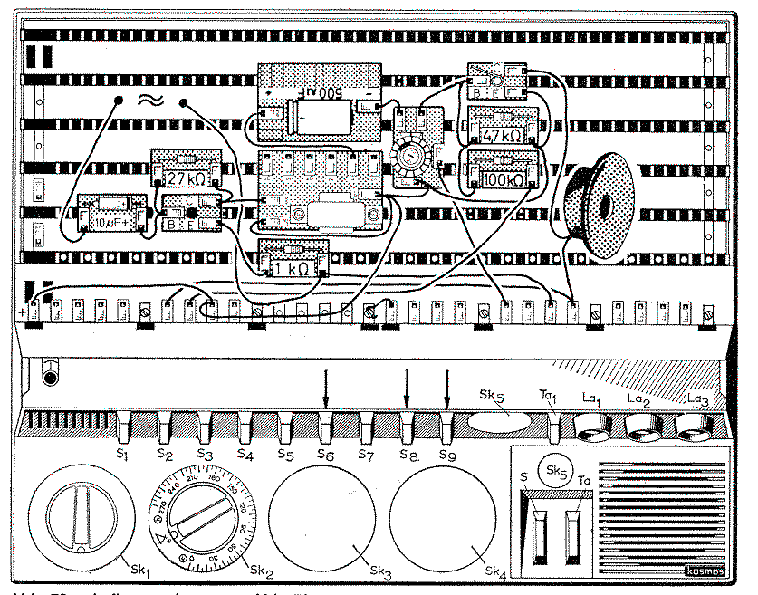 Aufbauzeichnung zu Abb. 72