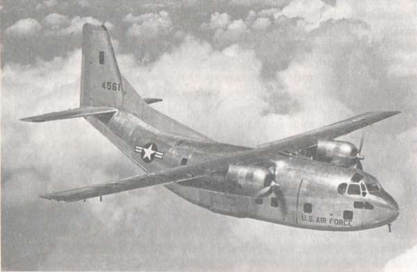 C-123, developed by Chase Aircraft, produced by Fairchild
